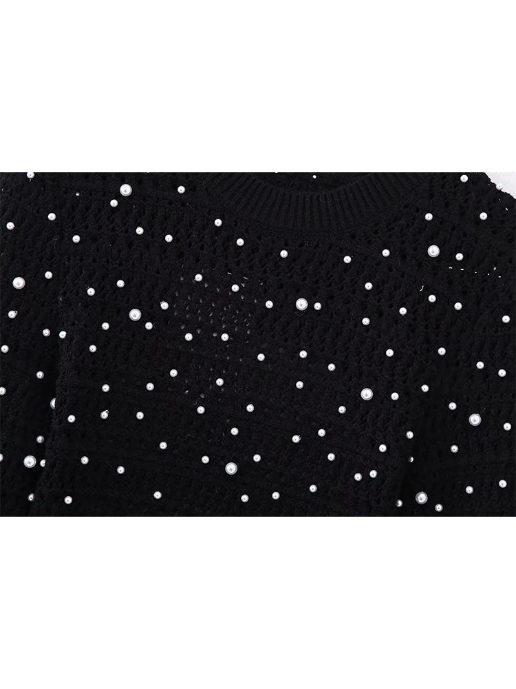 Women's Fashion Short Knitwear Top