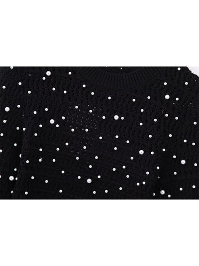 Women's Fashion Short Knitwear Top