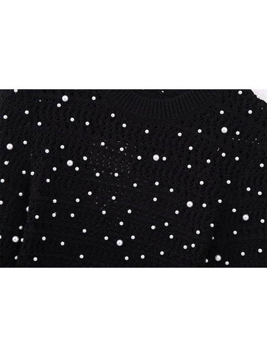 Women's Fashion Short Knitwear Top