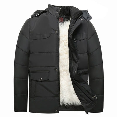 Warm Coat Winter Cotton Dress Men