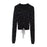 Women's Fashion Short Knitwear Top
