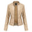 European And American Women's Leather Jackets