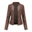 European And American Women's Leather Jackets