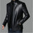 Middle-Aged And Elderly Men's Leather Jackets