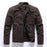 Men's leather washed leather jacket