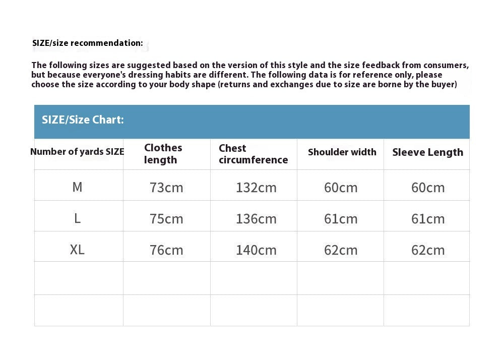 Fashion Letter Print Sweatshirt Men