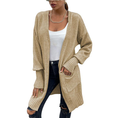 Casual Loose Pockets Knitwear Sweater