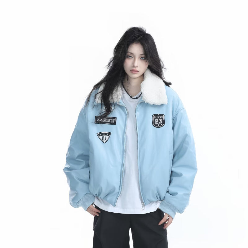 New Winter Cotton-padded Clothes For Girls Thick Warm Jacket