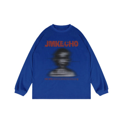 Fashion Printed Loose Sweatshirt Men