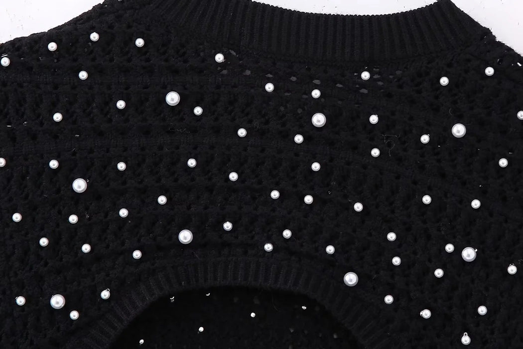 Women's Fashion Short Knitwear Top