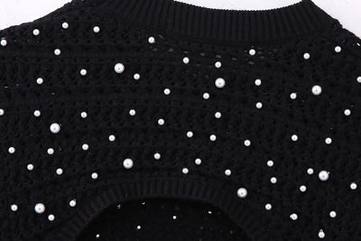 Women's Fashion Short Knitwear Top