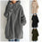 Oversized S-5XL Women Loose Hooded Coats Autumn Female Tie Collar Long Sleeve Zipper Up Add Velvet Long Sweatshirt
