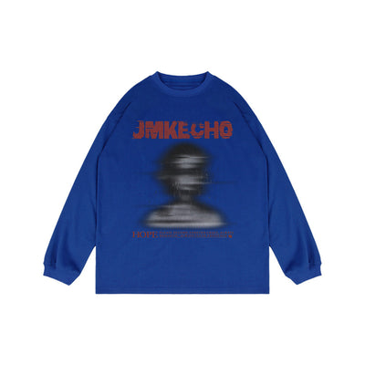 Fashion Printed Loose Sweatshirt Men