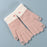 Women's Gloves Winter Touch Screen Jacquard Knitted Warm Gloves
