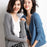 Knitwear Coat Solid Color Slim Fit Woolen Knit Outer Sweater Women