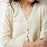 Knitwear Coat Solid Color Slim Fit Woolen Knit Outer Sweater Women