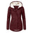 Winter Hooded Jacket Solid Color Warm Buckle Zip-up Fleece Jacket With Pockets Women's Casual Jacket