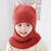Baby winter scarf hat