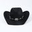 Autumn And Winter Fashion Western Cowboy Hat Alloy Accessories Broad-brimmed Hat European And American Style Curling