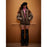 Winter Warm American Retro Plaid Patchwork Cotton-padded Jacket