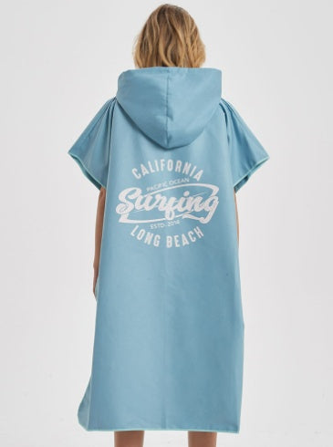 Quick Dry Cape Bath Towel Diving Warm Jacket