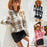 European And American Style Women Pullover Plaid Sweater Plus Size Knitwear