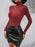 Lapel Turtleneck Sweaters Bottoming Shirt