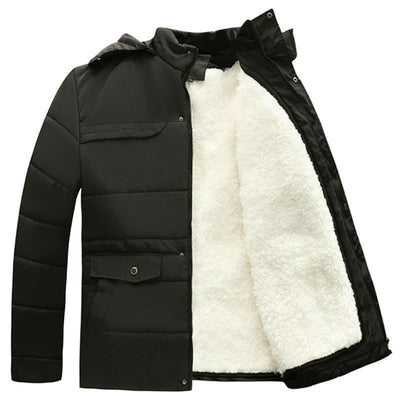 Warm Coat Winter Cotton Dress Men