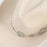 Autumn And Winter Fashion Western Cowboy Hat Alloy Accessories Broad-brimmed Hat European And American Style Curling