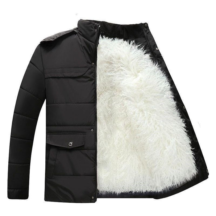 Warm Coat Winter Cotton Dress Men