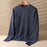 Fall Winter Men Round Neck Winter Trendy Velvet Thickening Sweater