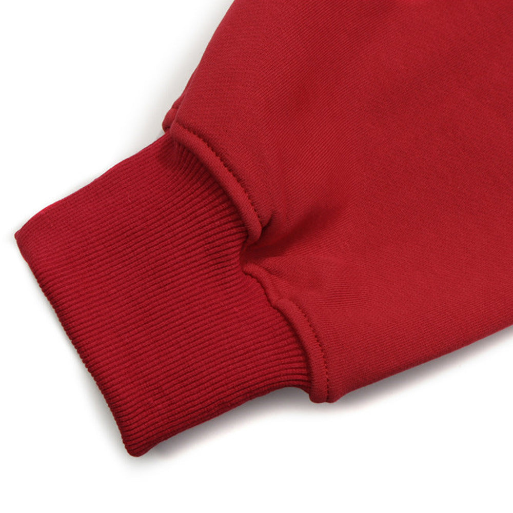 Fashion Letter Print Sweatshirt Men