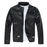 Men's Leather Leather Slim-fit Motorcycle Goatskin Leather Jacket Cowhide